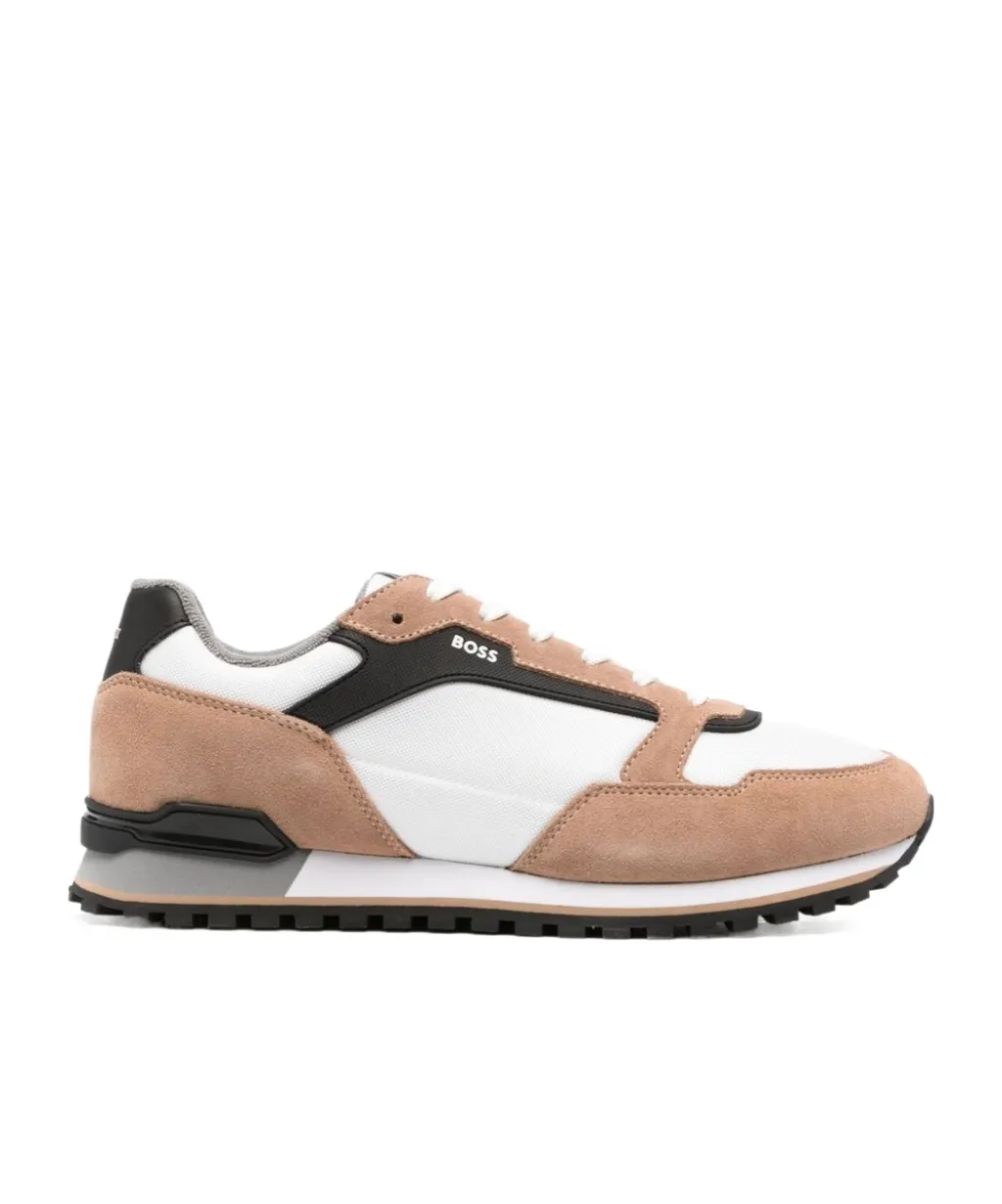 Boss Hugo Boss Panelled Lace-Up Sneakers