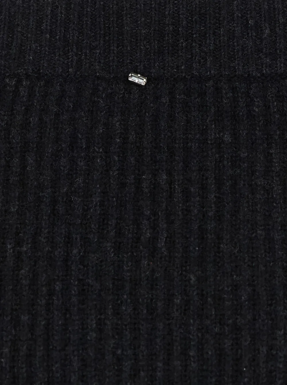 Sportmax Teiera Ribbed Knit Mini Skirt