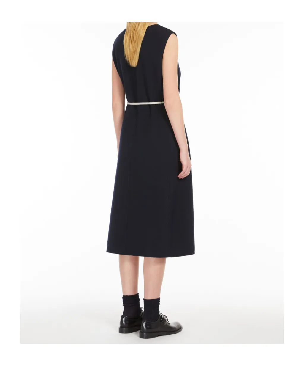's Max Mara Simone Crewneck Sleeveless Dress