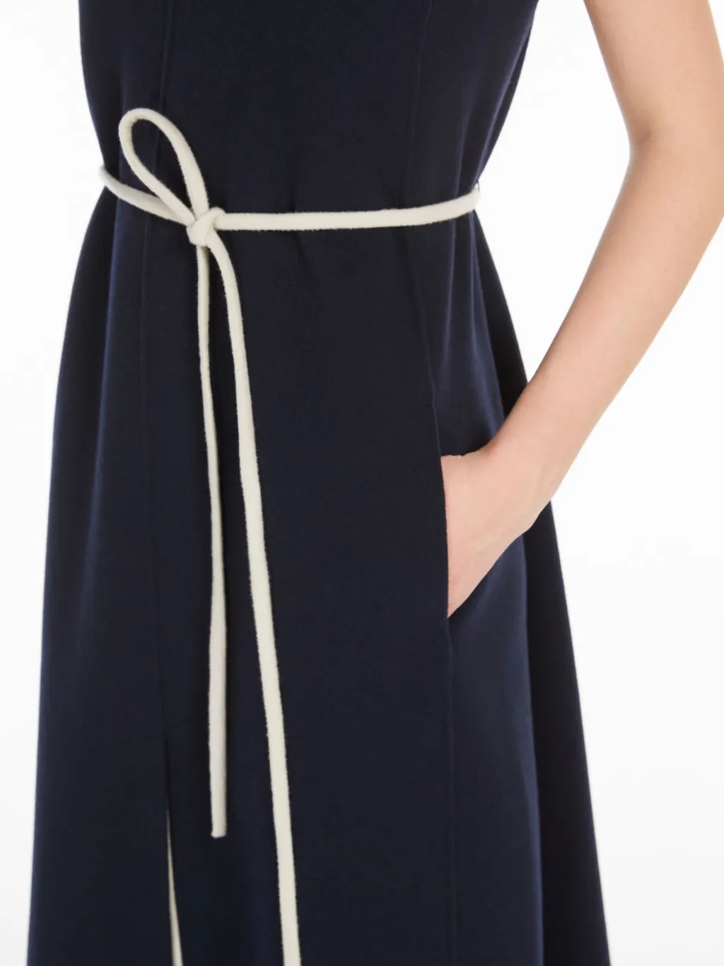 's Max Mara Simone Crewneck Sleeveless Dress