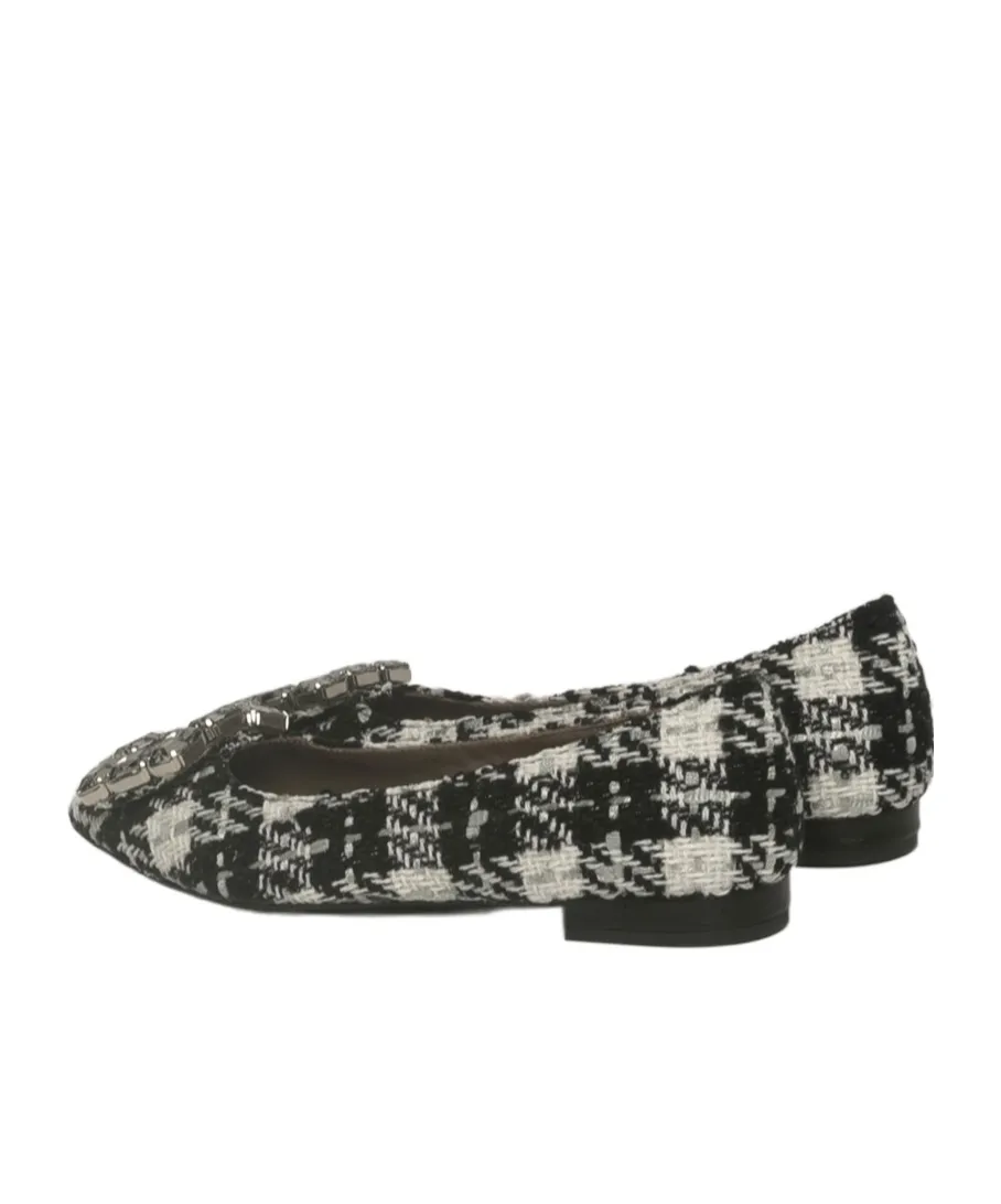 Nusa Checked Flats