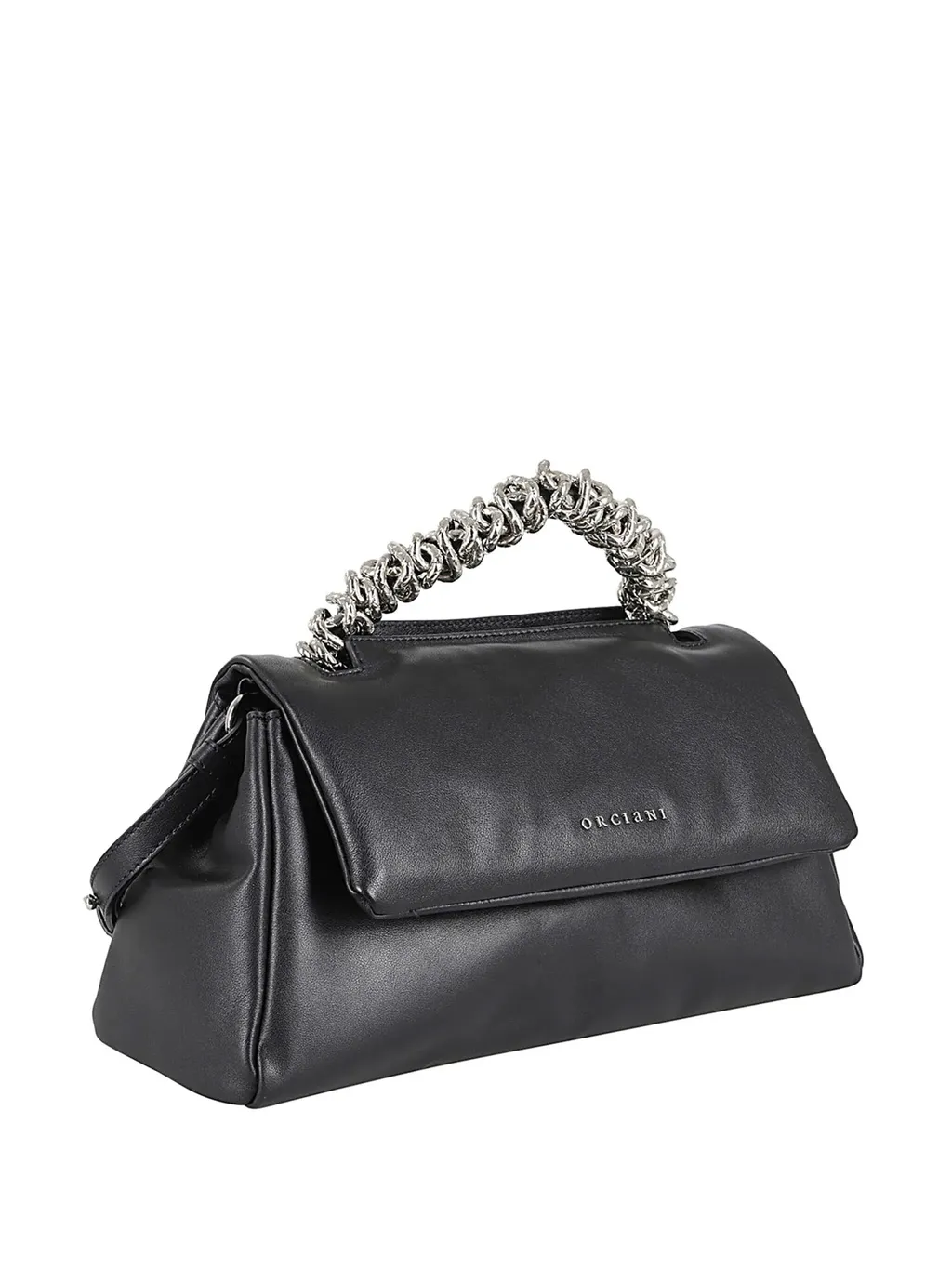 Orciani Sveva Longuette Logo Lettering Tote Bag