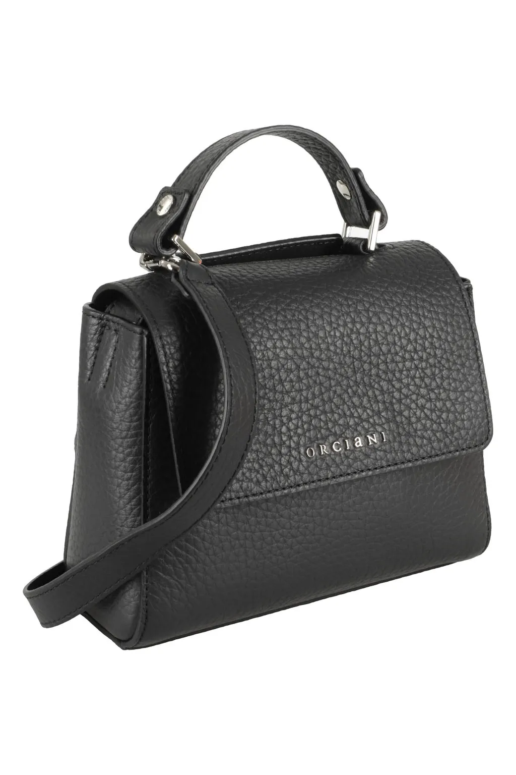 Orciani Mini Sveva Logo Lettering Tote Bag