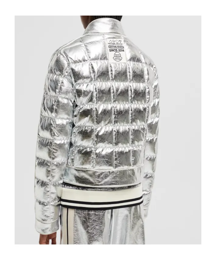 Moncler X Palm Angels Logo Patch Down Jacket