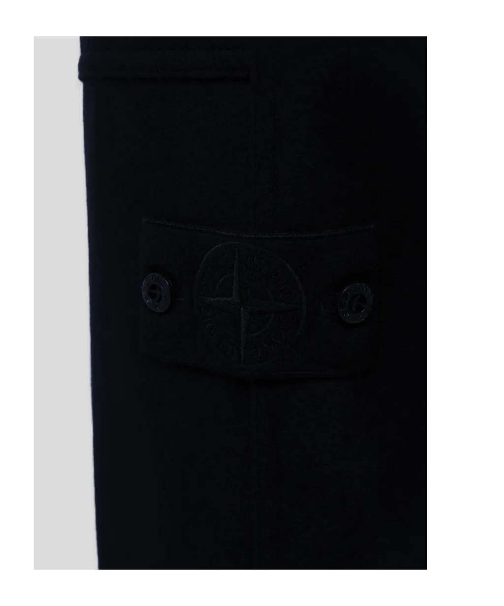 Stone Island Compass Patch Tapered-Leg Sweatpants
