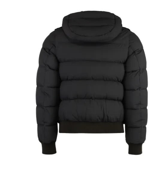 Fur-Panel Zip-Up Jacket
