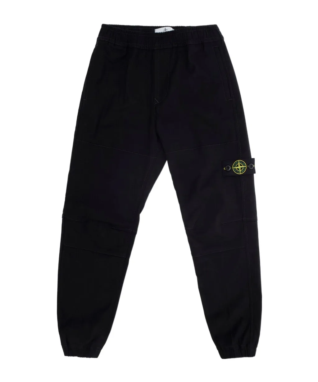 Stone Island Junior Compass-Patch Cargo Trousers