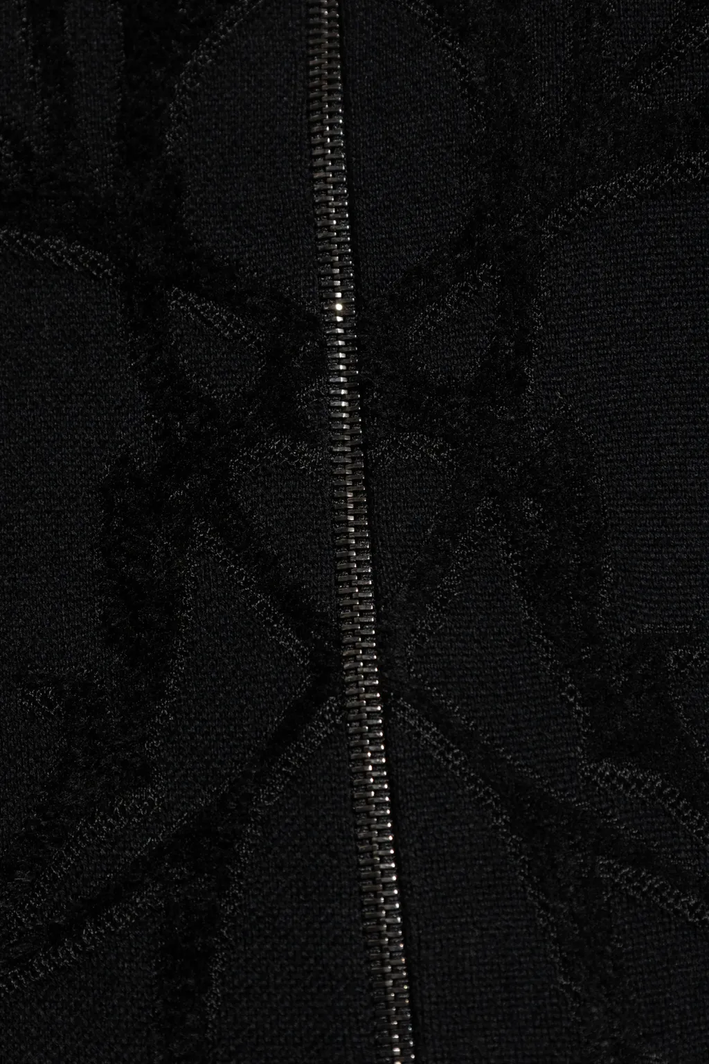 Versace Long-Sleeved Zipped Cardigan