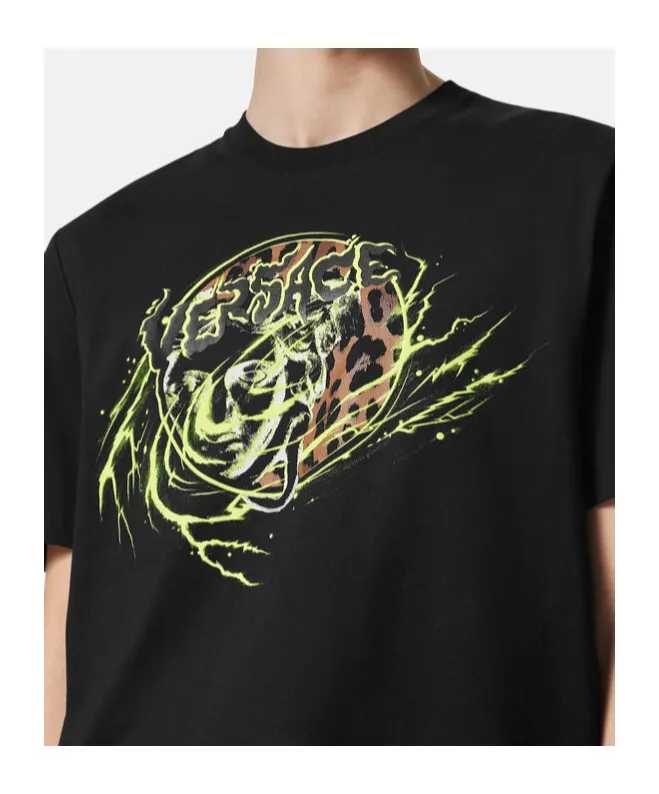Versace Medusa Punk Crewneck T-Shirt