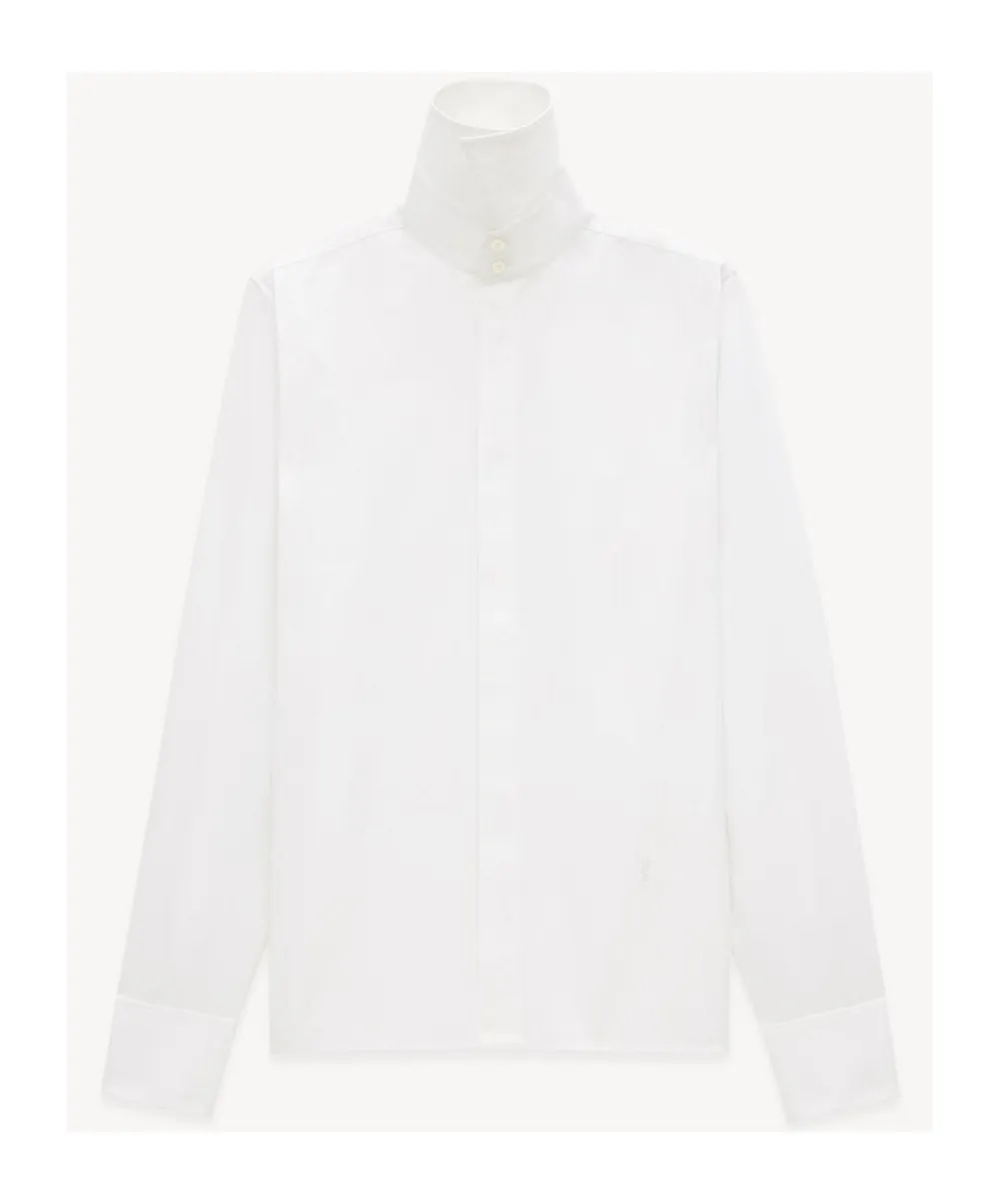 Saint Laurent Buttoned Long-Sleeved Shirt
