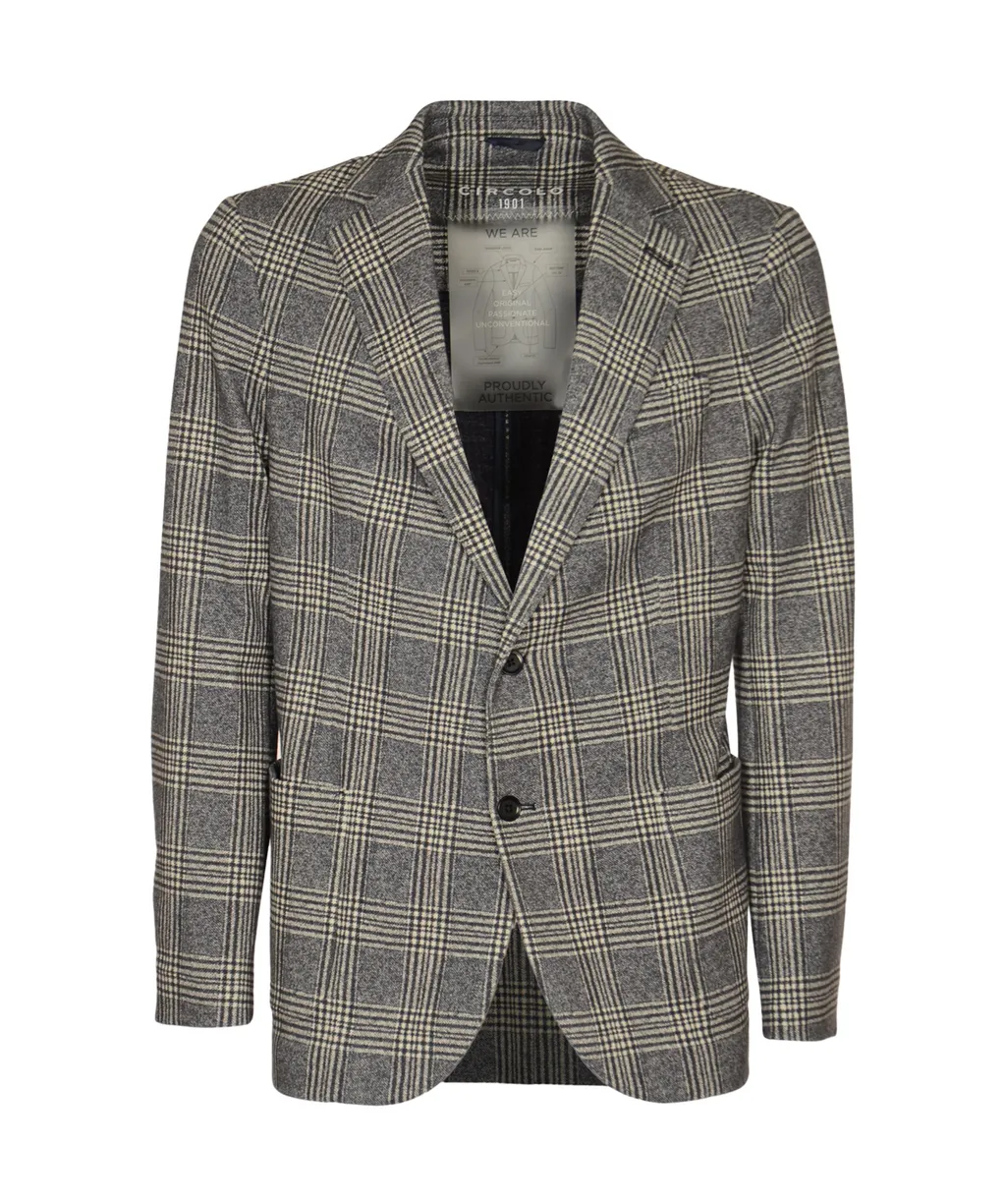 Prince-Of-Wales-Check Blazer