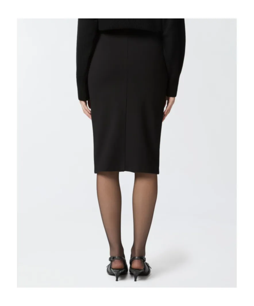 Pinko Vasca Side Slit Midi Skirt