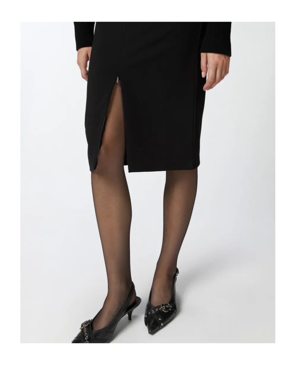 Pinko Vasca Side Slit Midi Skirt