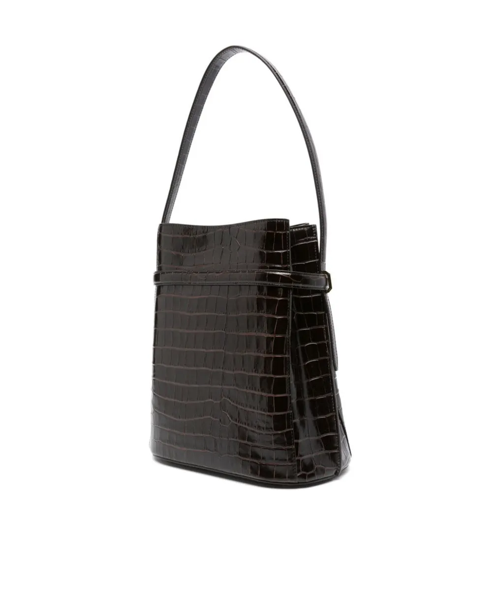 Belted Bucket Bag