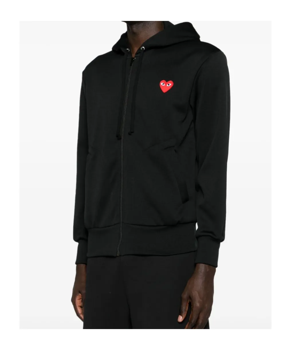 Long-Sleeved Zipper Sweatshirt