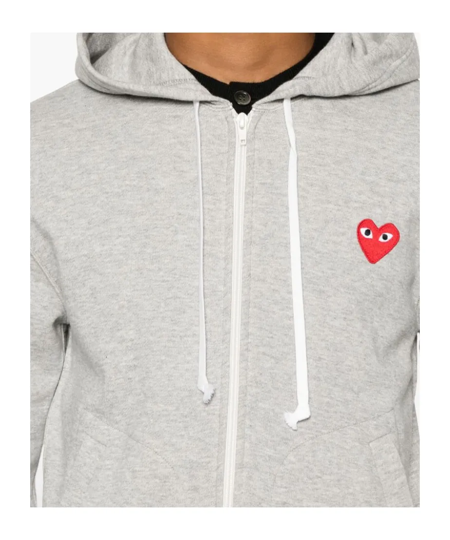 Long-Sleeved Zipper Sweatshirt