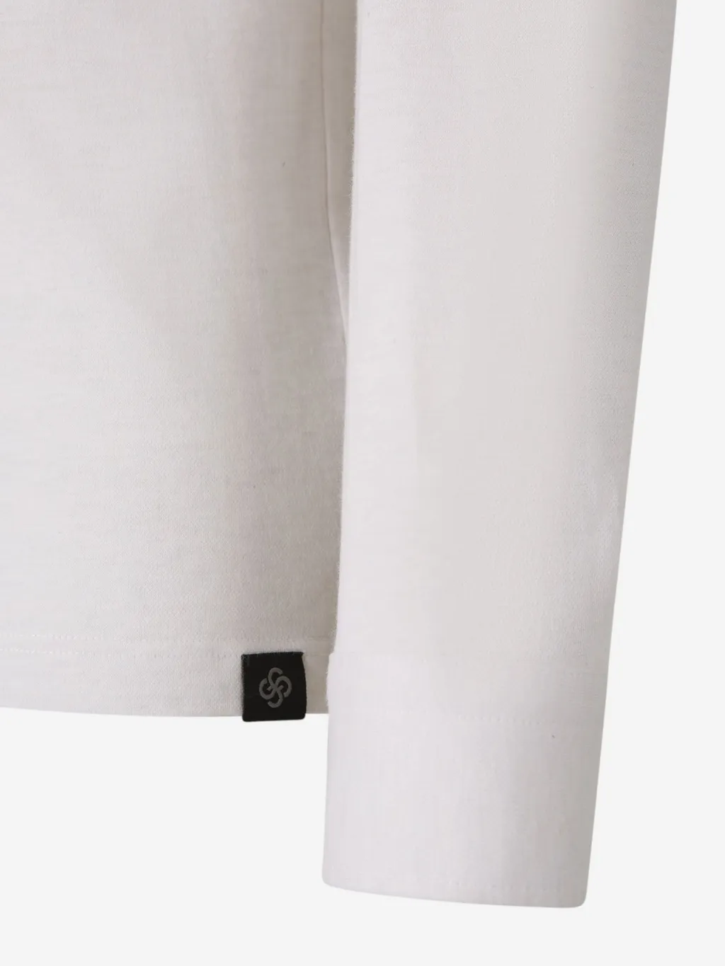 Buttoned-Cuffs Long-Sleeves Polo Shirt