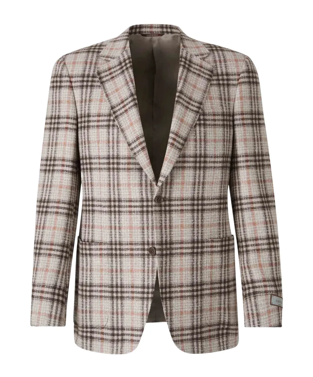 Checked Wool Blazer
