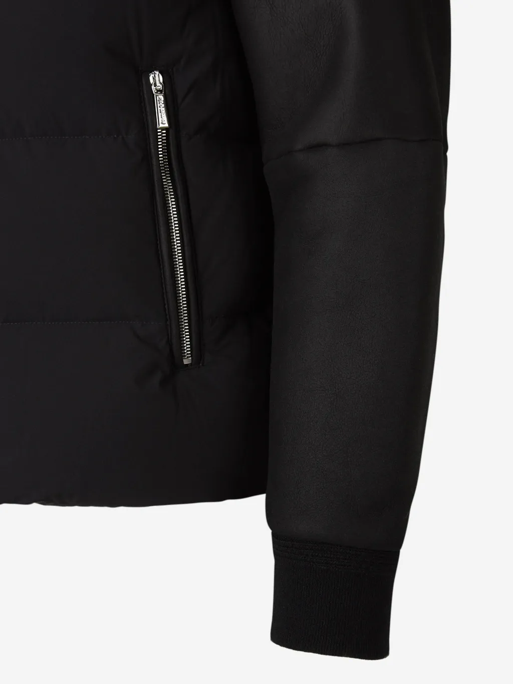 Long-Sleeved Down Jacket