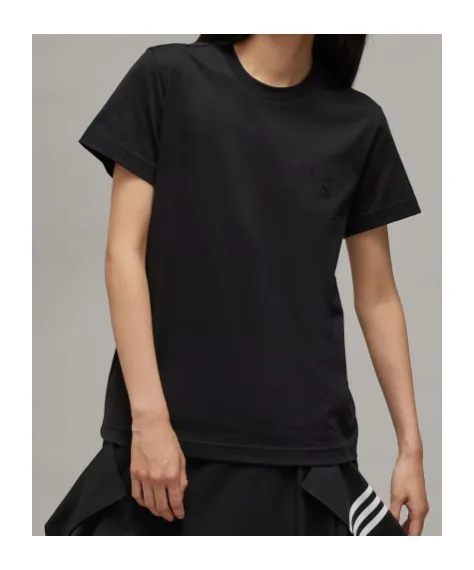 Y-3 Logo Print Crewneck T-Shirt