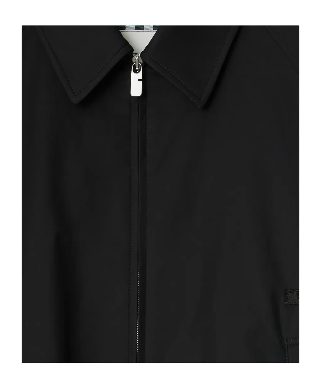 Burberry Harrington Gabardine Zip-Up Jacket