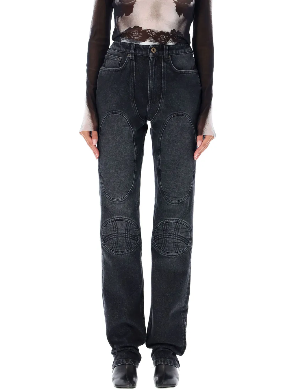 High-Waist Jeans