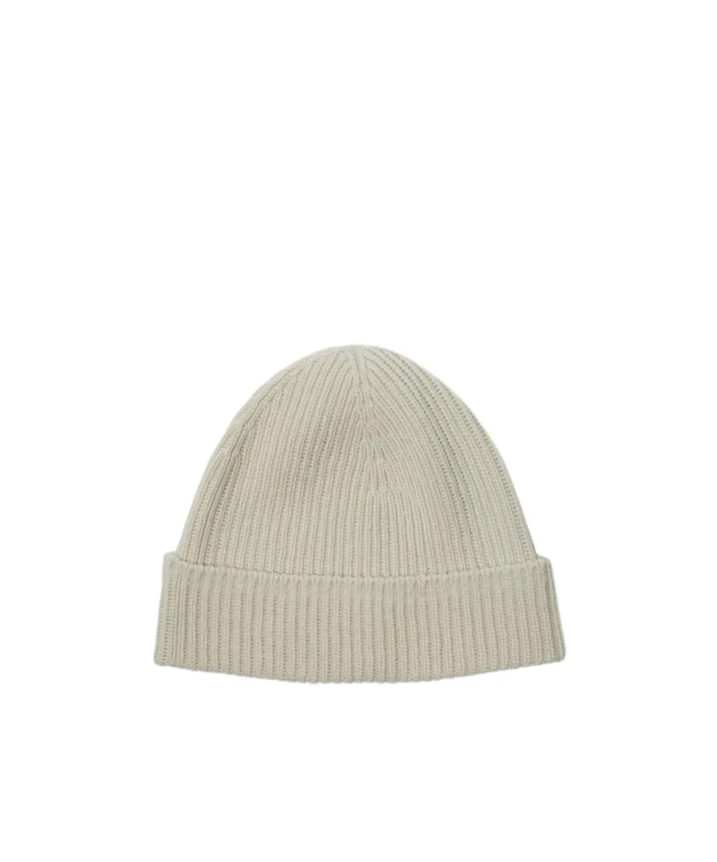 Burberry Logo Embroidered Ribbed-Knit Beanie