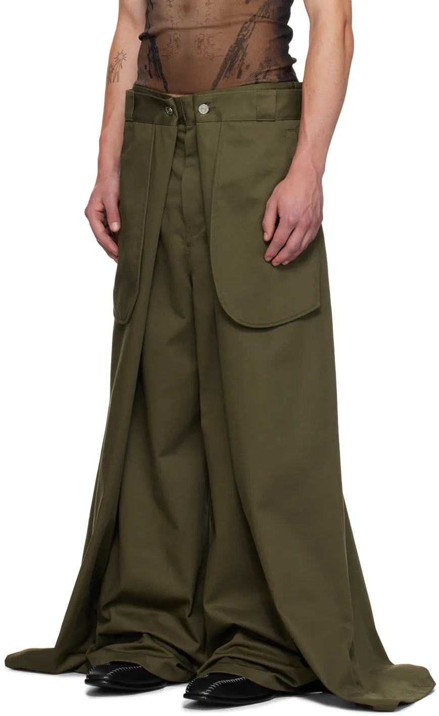 Low-Rise Casual Pants