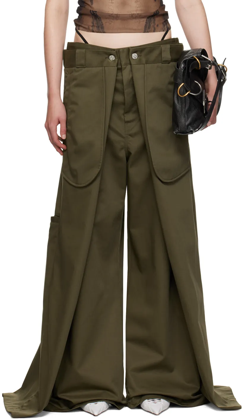 Low-Rise Casual Pants