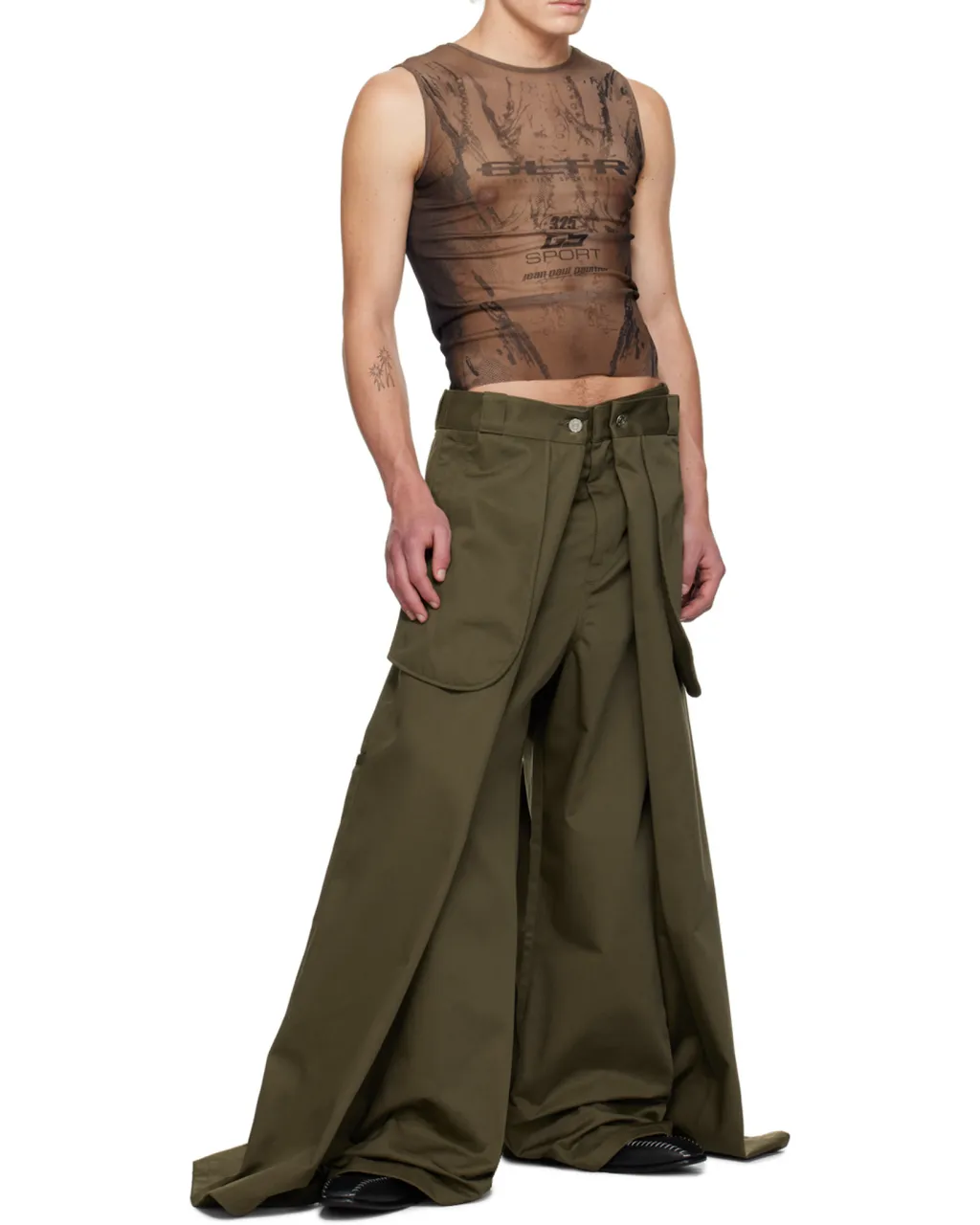 Low-Rise Casual Pants