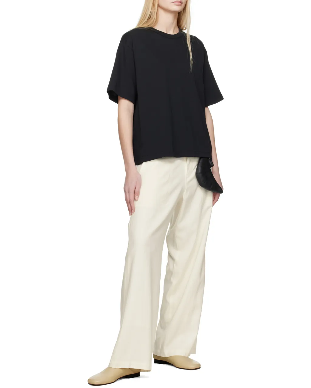 Studio Nicholson Boxy Crew Neck T-Shirt
