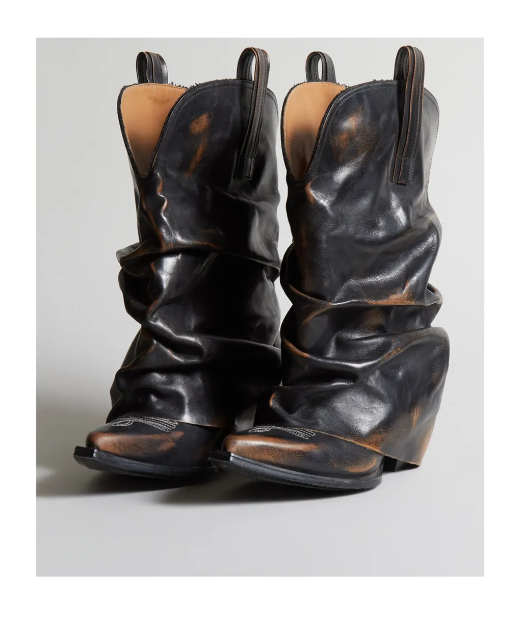 Low-Barrel Short Boot