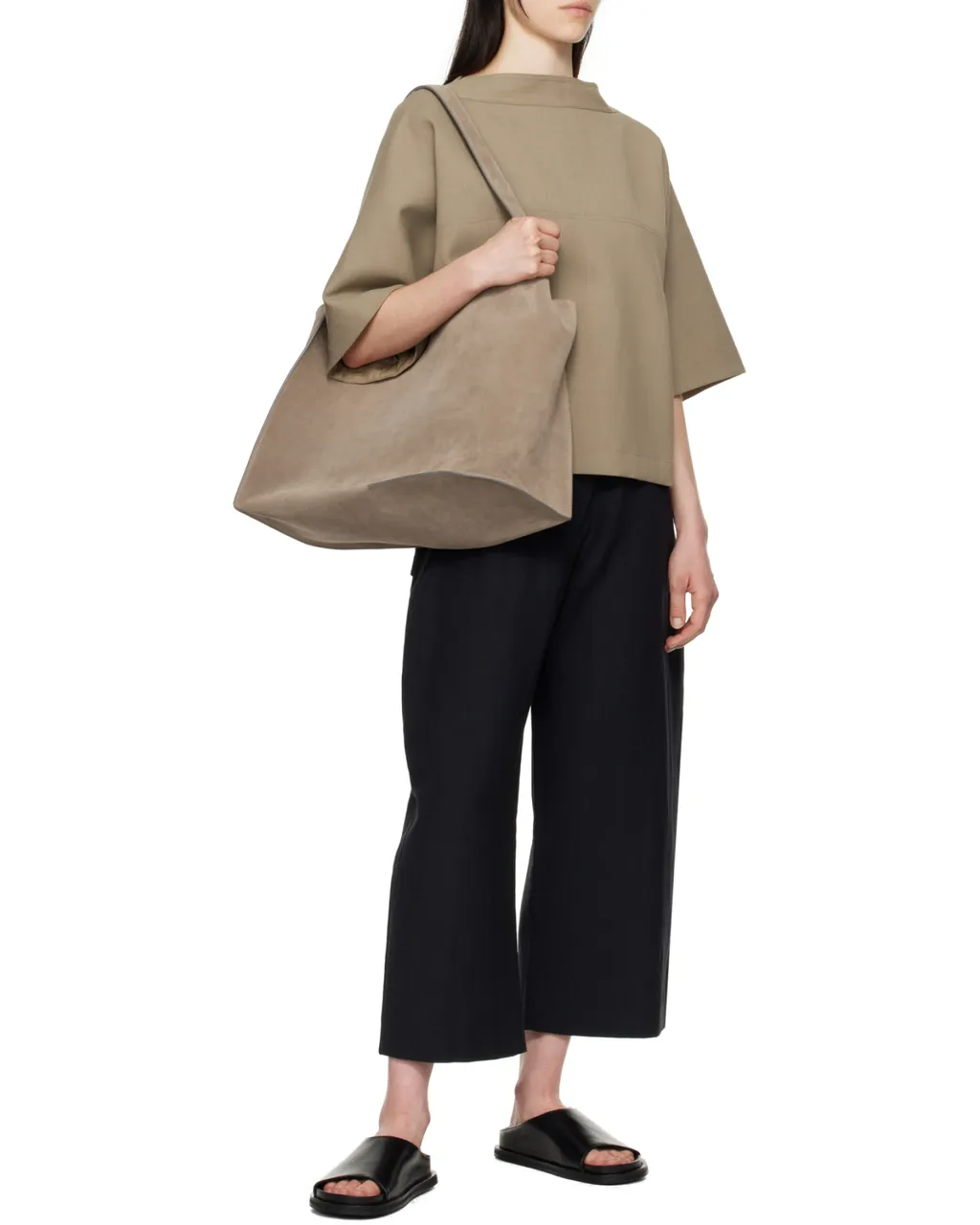 Studio Nicholson The Reflection Logo Detailed Tote Bag