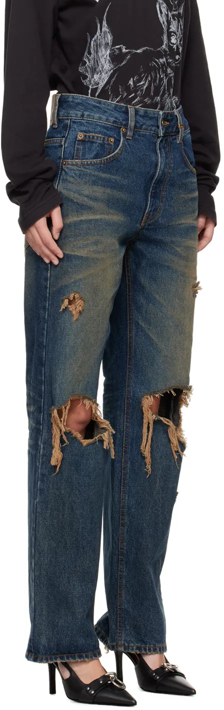 Distressed Jeans