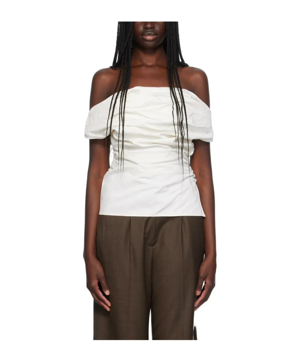 Strapless Design Blouse