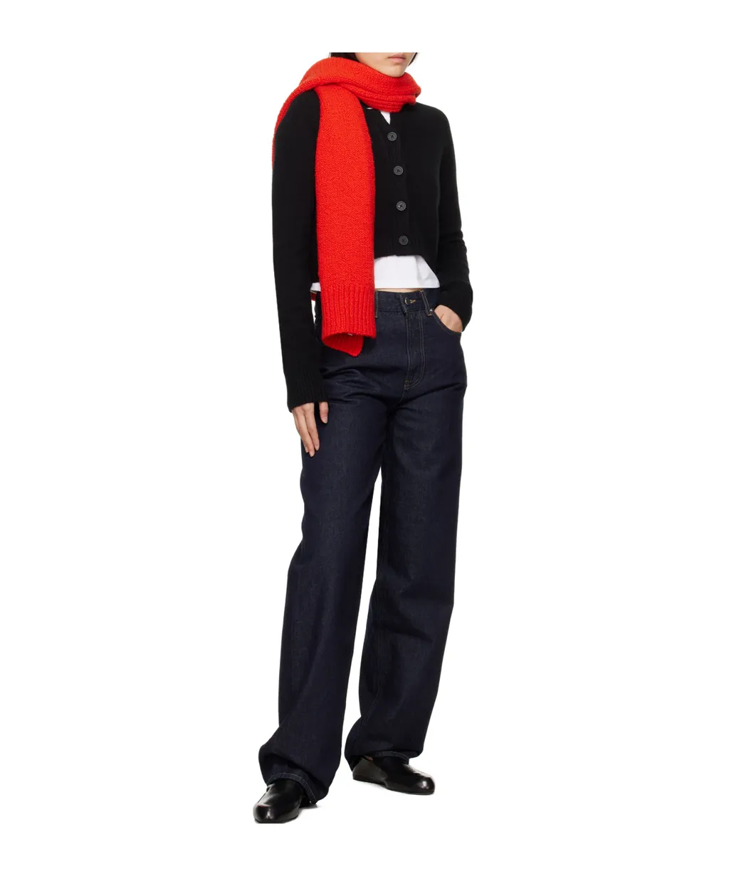 Unstretched Loose Straight Jeans