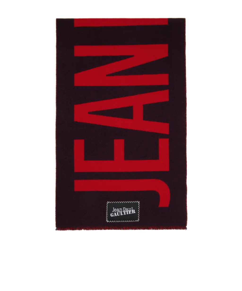 Logo-Print Scarf