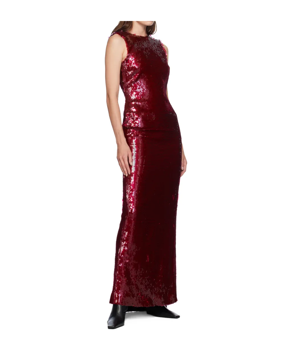 Sequined Evening Dress