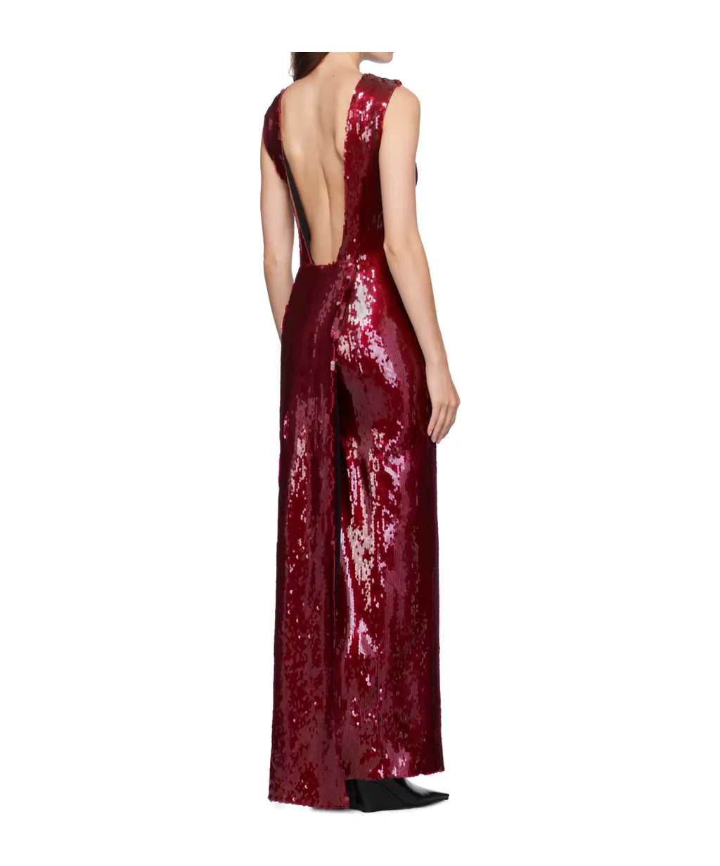 Sequined Evening Dress