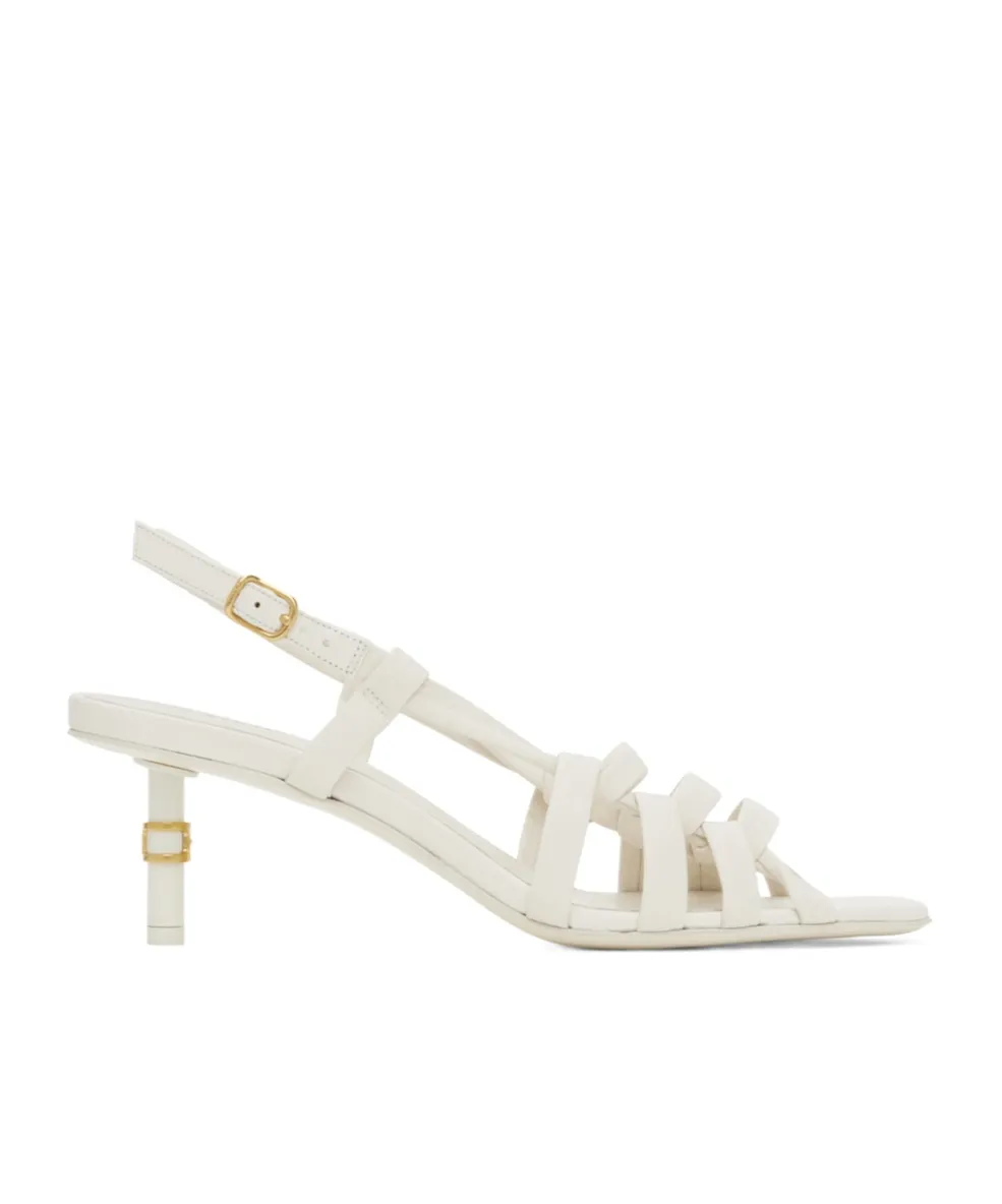 Knitted Open-Heeled Sandals