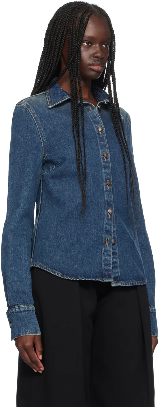 Buckle Denim Shirt