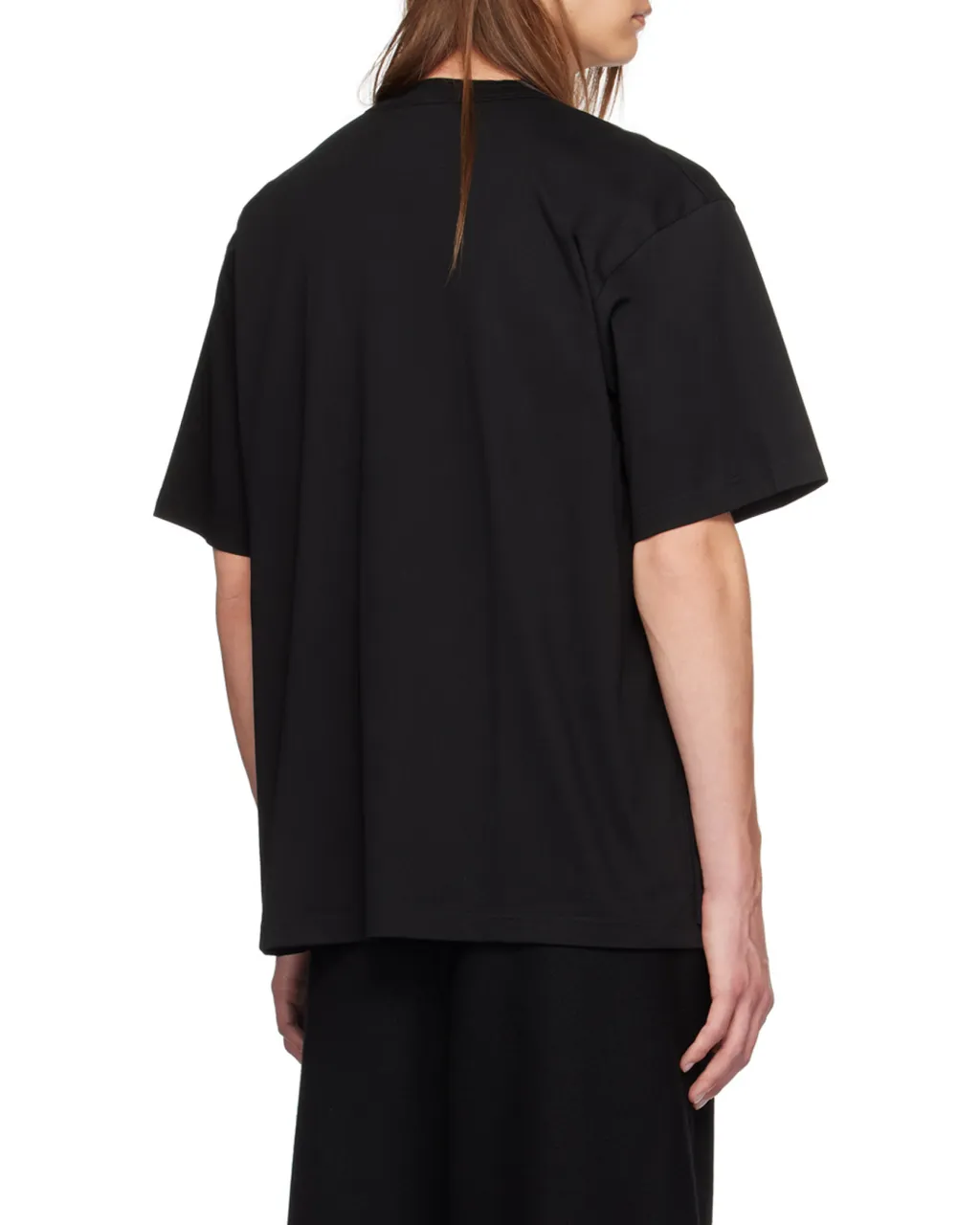 Sacai Logo Embroidered Crewneck T-Shirt