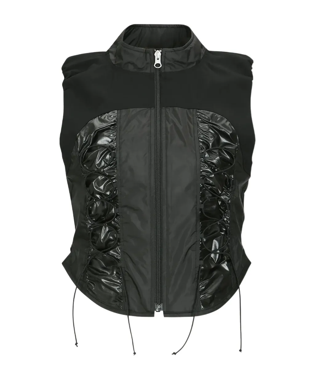 Gia Zipper Vest