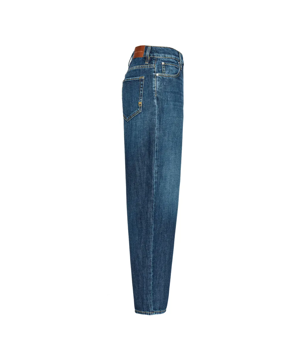Pinko Estelle Egg Straight-Leg Jeans