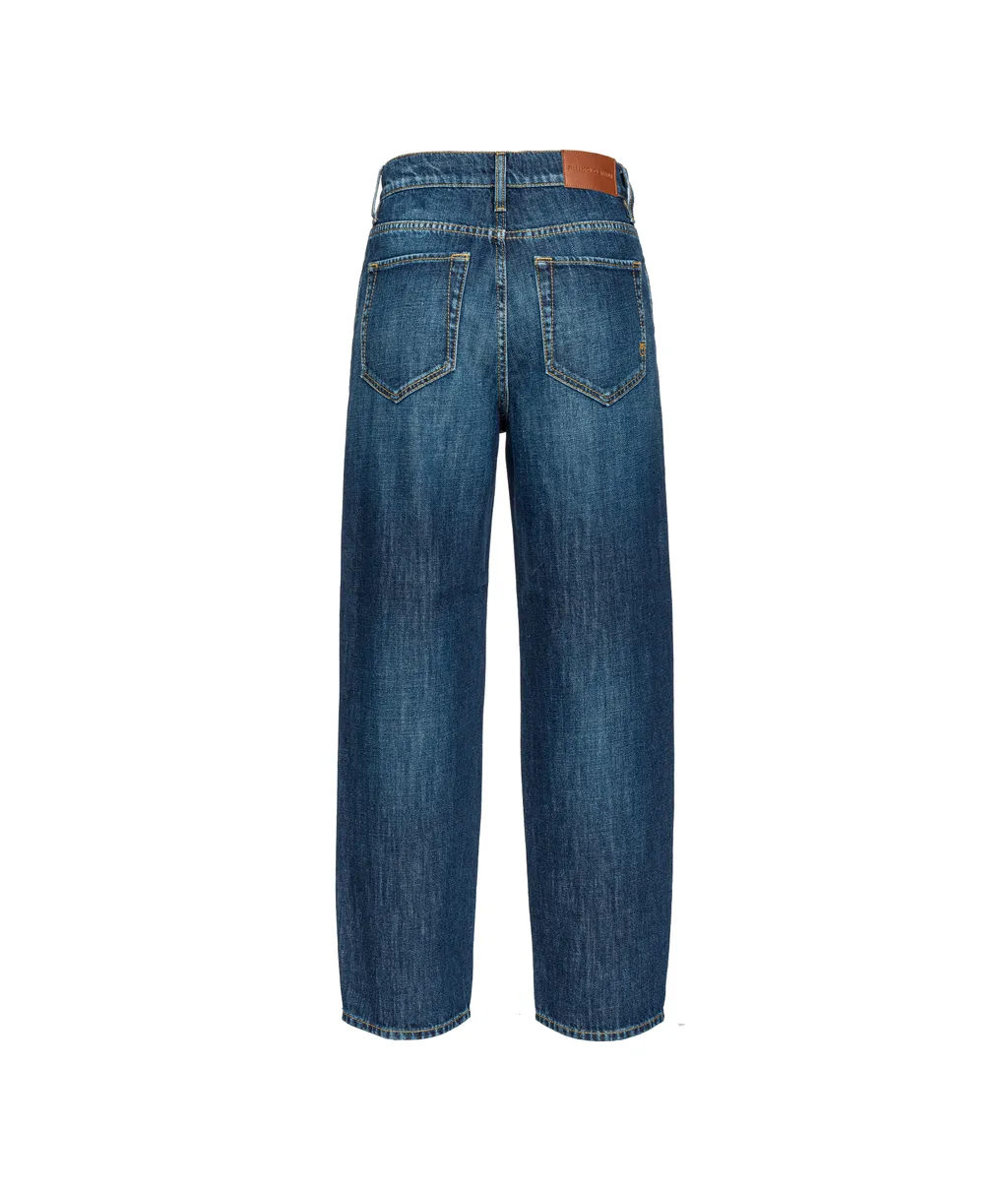 Pinko Estelle Egg Straight-Leg Jeans