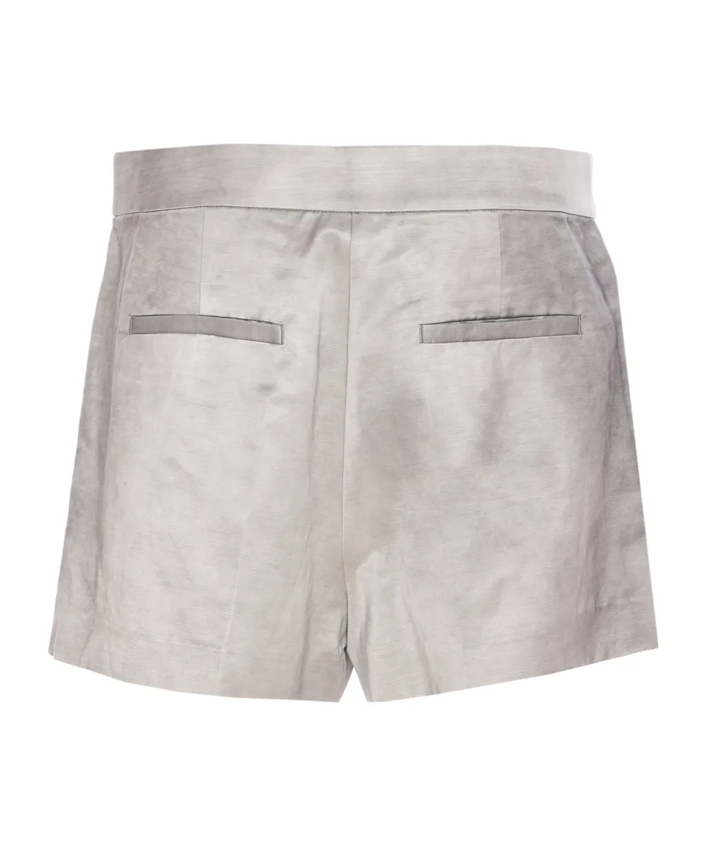 Pinko Pleat Detailed Tailored Shorts