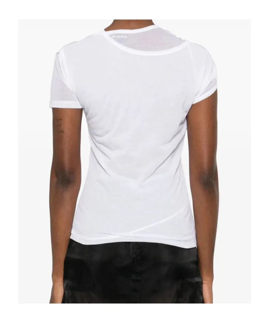 Pinko Layered Ruched T-Shirt
