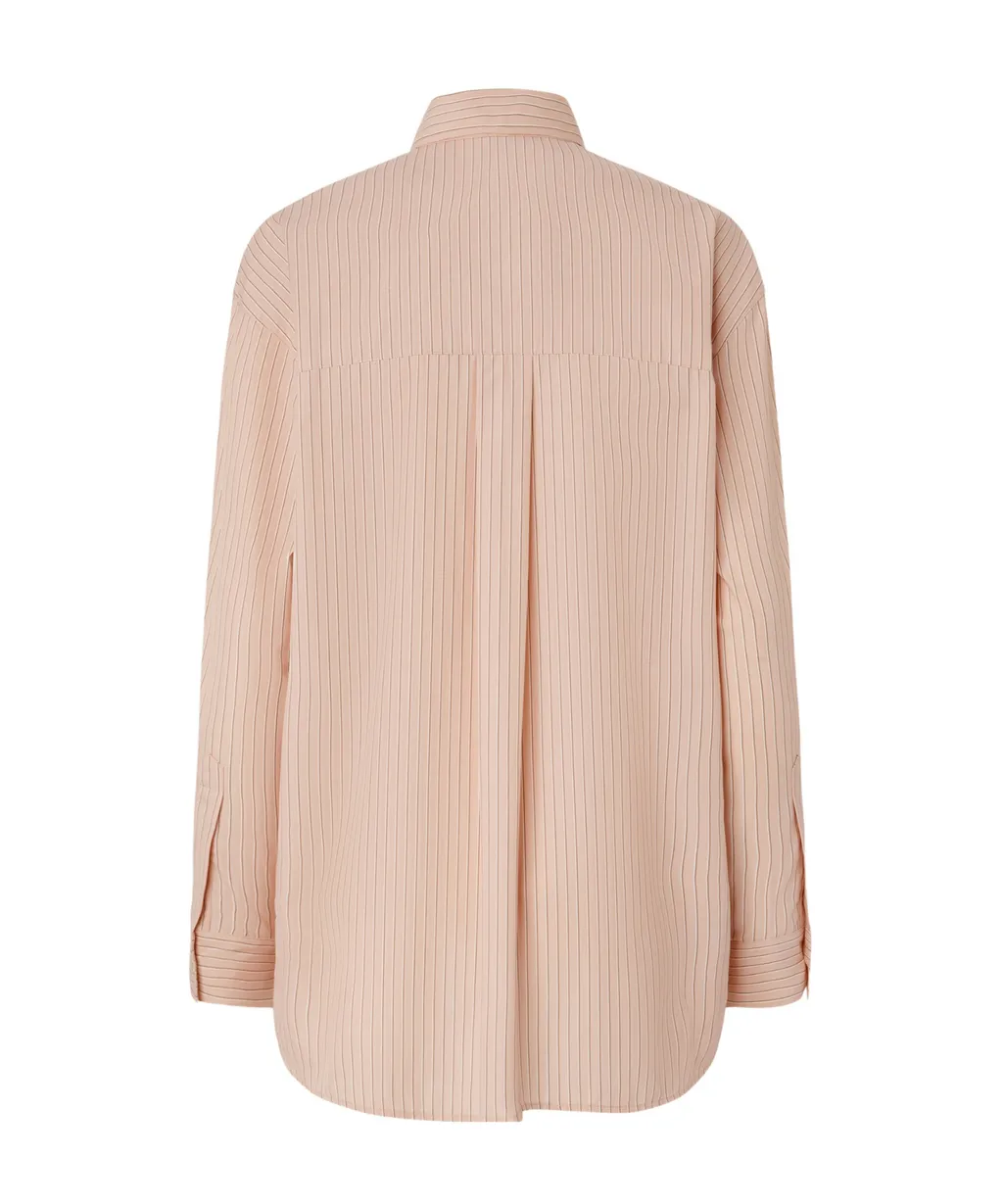 Pinko Bridport Striped Long-Sleeved Shirt