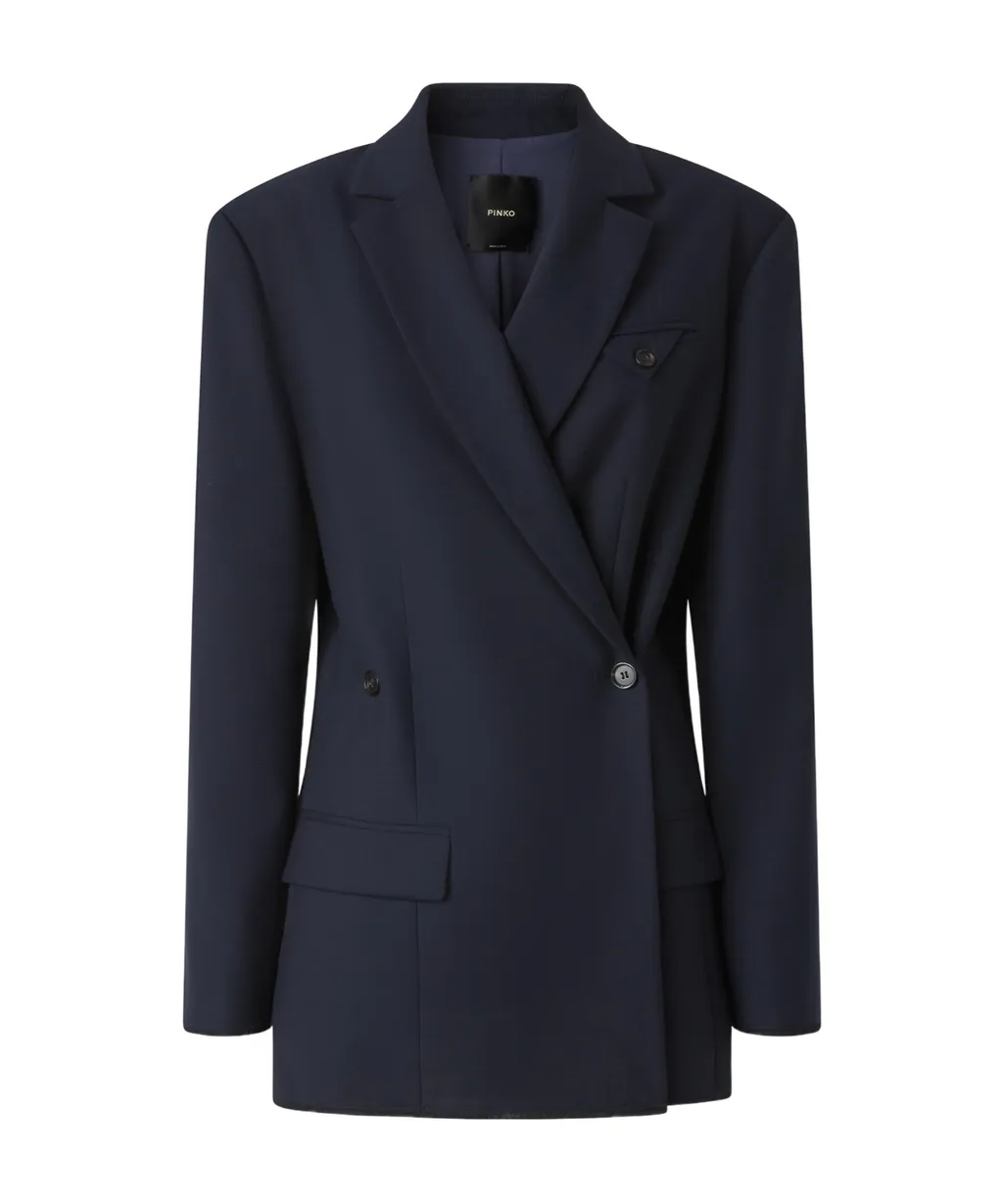 Pinko Double-Breasted Tailored Blazer