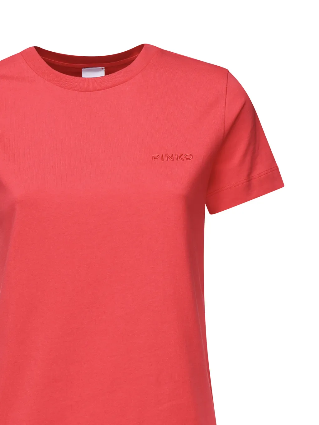 Pinko Logo Embroidered Crewneck T-Shirt
